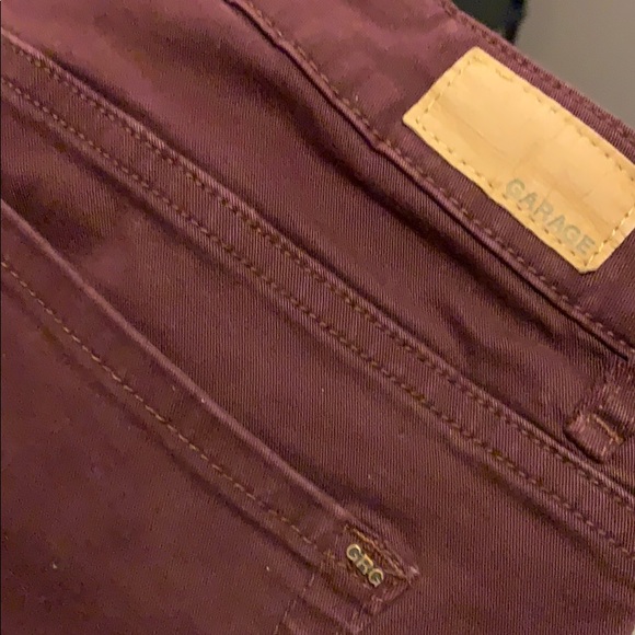 Maroon Jeans - Picture 2 of 2